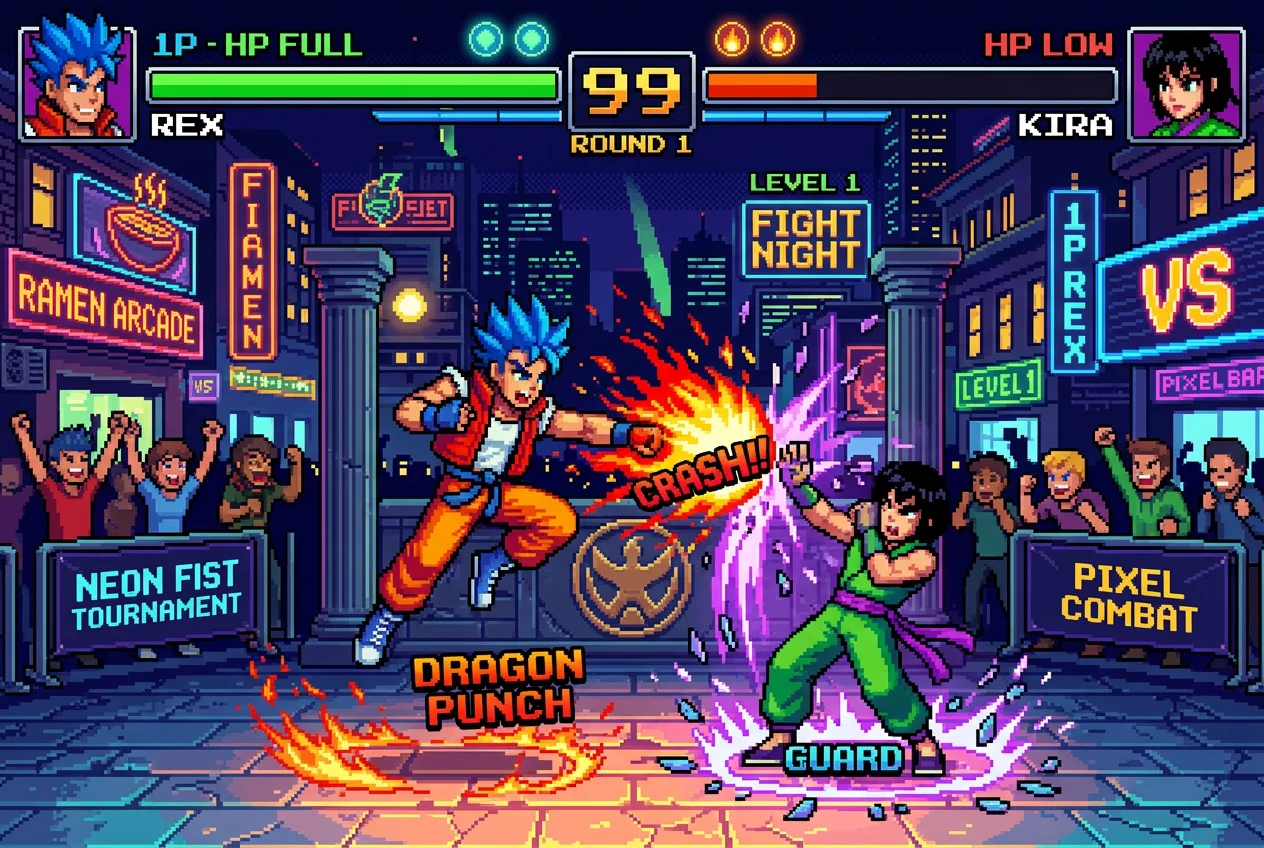 Pixel Smash Duel Arena