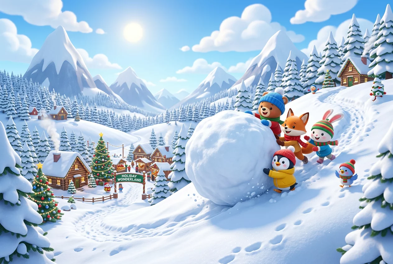Snowball Racing Winter