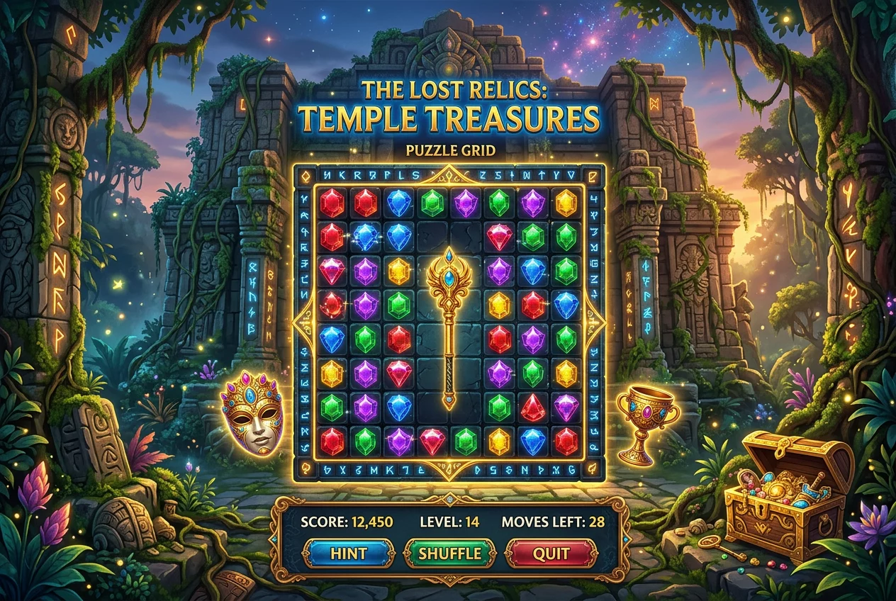 Temple Jewels Mystery